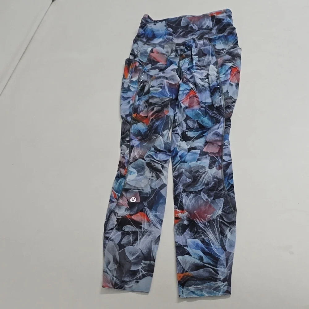 Lululemon Fast and Free High-Rise Tight 25” Pockets *UpdatedLuminescent Floral